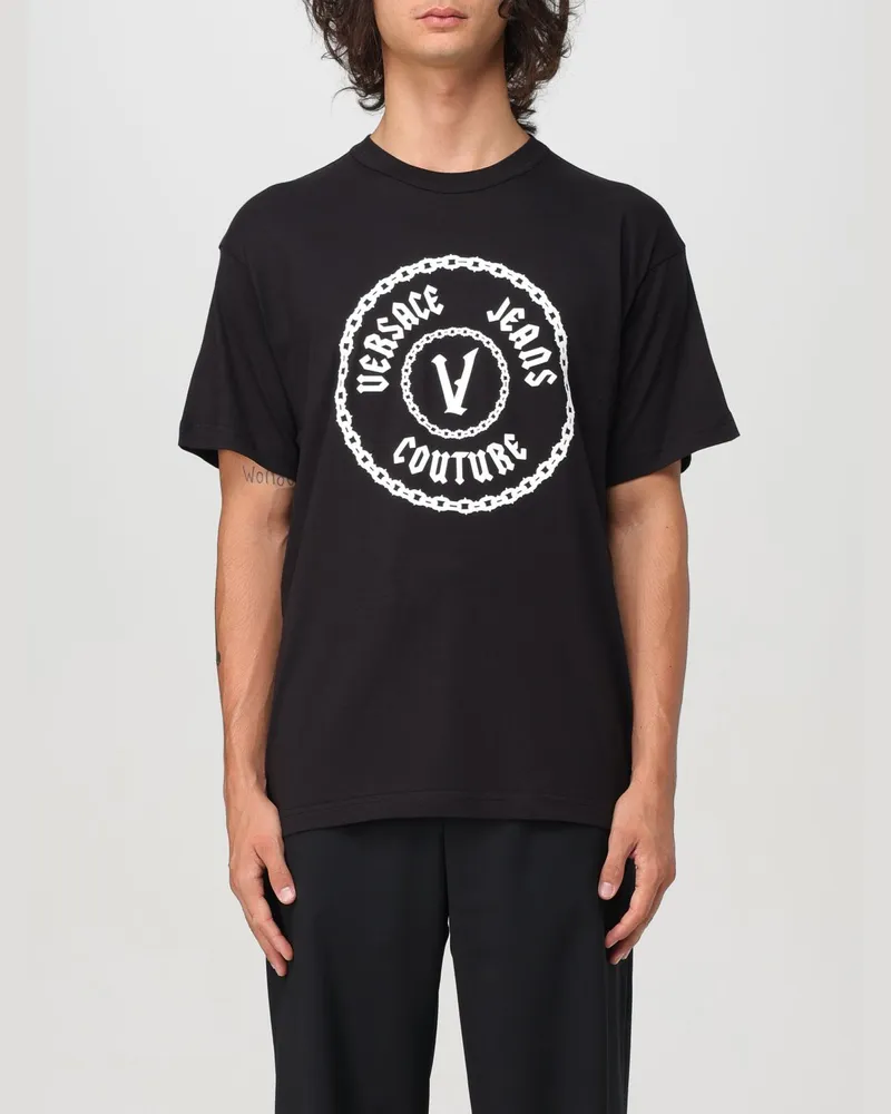 Versace Jeans T-shirt herren Schwarz