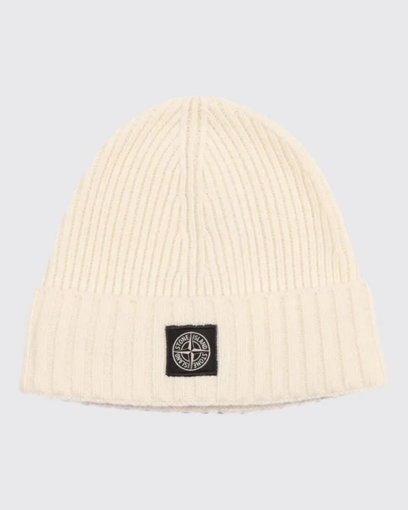 Stone Island Hut kinder Weiß
