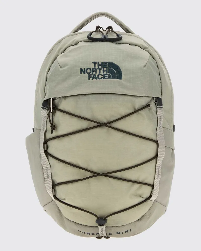 The North Face Wasserabweisender Borealis Rucksack aus recyceltem Nylon mit gesticktem Logo Grau