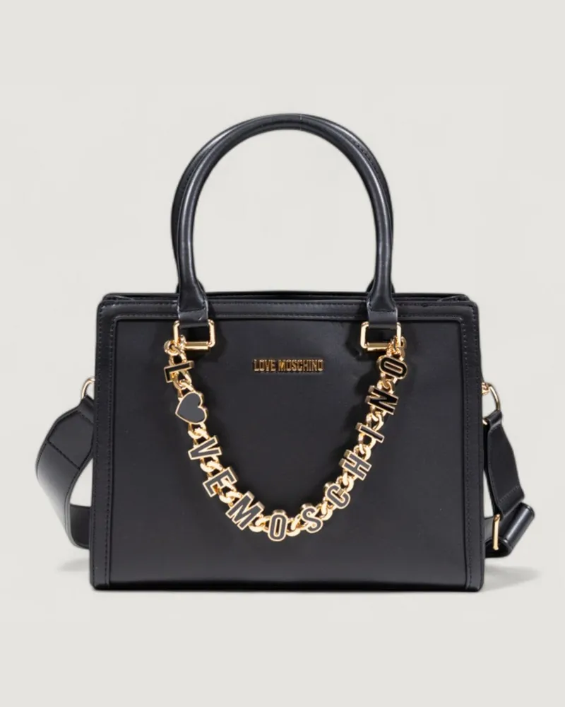 Moschino Handtasche damen Schwarz