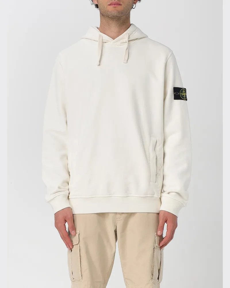 Stone Island Sweatshirt herren Ivory