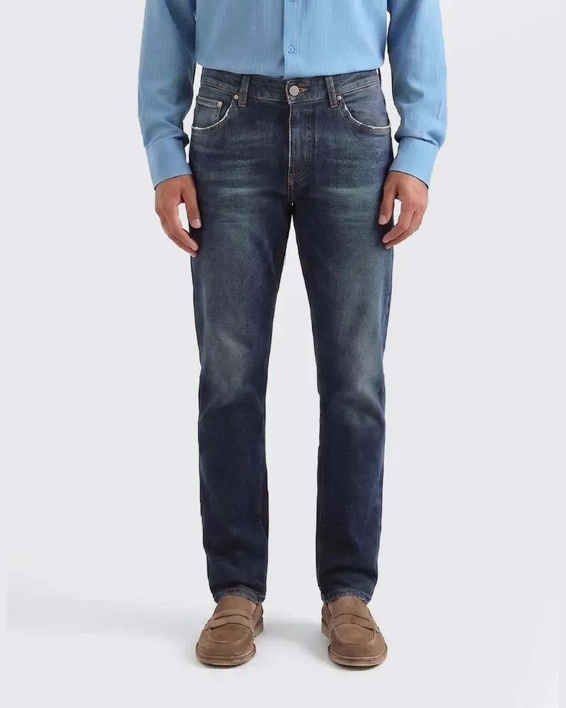 Dolce & Gabbana DOLCE  GABBANA Slim Fit Stretch-Denim-Jeans Dolce & Gabbana Blau