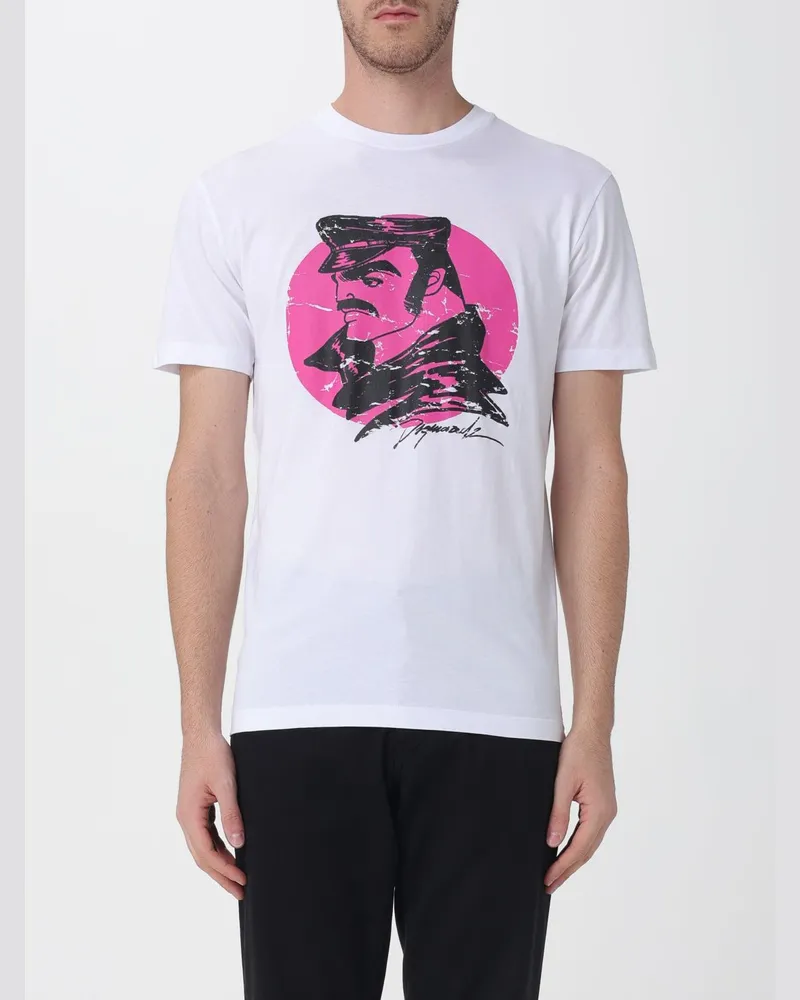 Dsquared2 T-shirt herren Weiß