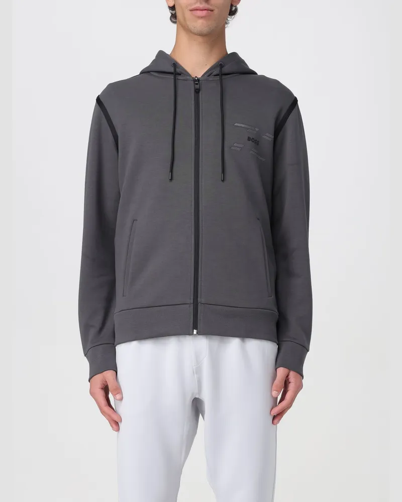 HUGO BOSS Sweatshirt herren Grau