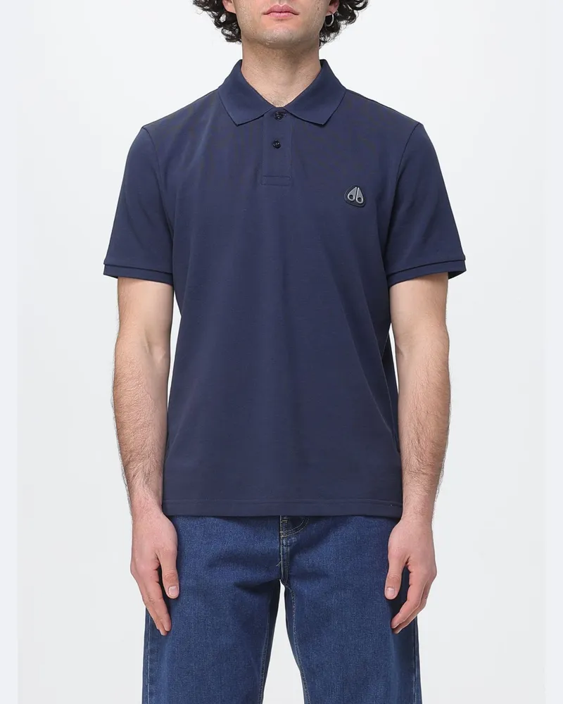 Moose Knuckles Polo herren Navy