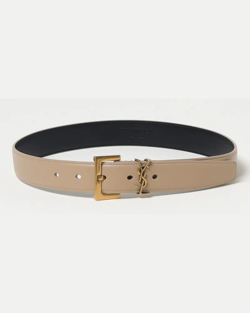 Saint Laurent Grtel damen Beige