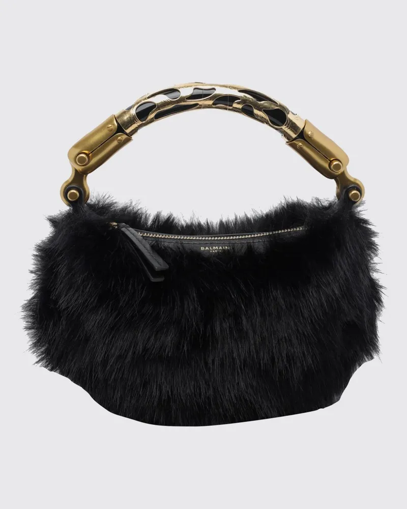 Balmain Handtasche damen Schwarz