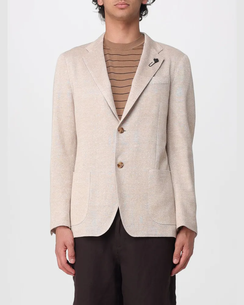 LARDINI Jacke herren Beige