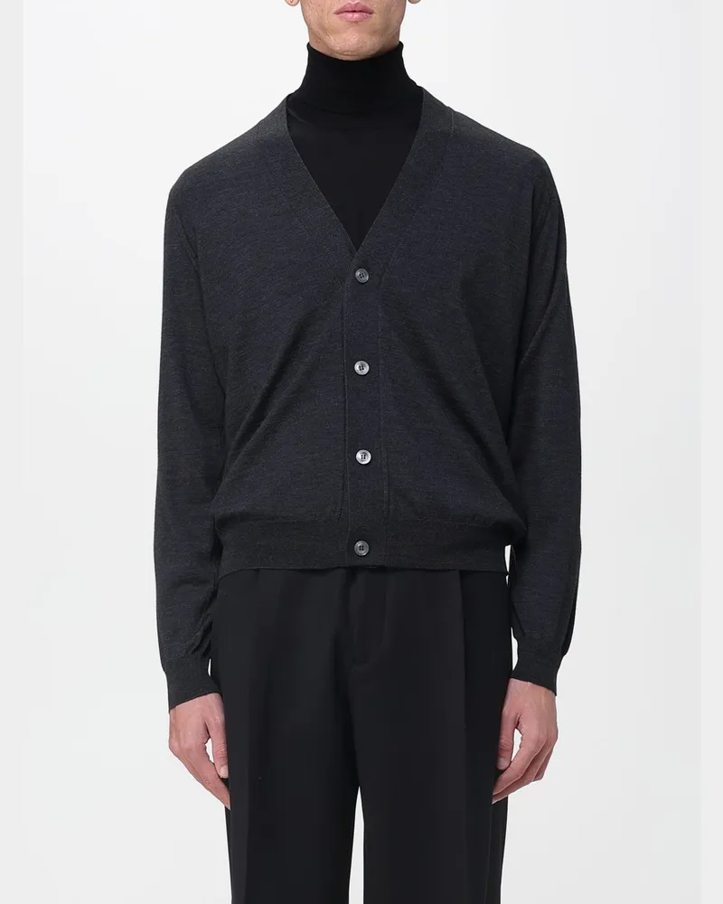 LARDINI Strickjacke herren Grau