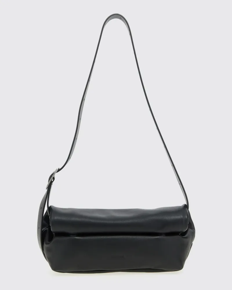 Jil Sander Schultertasche damen Schwarz