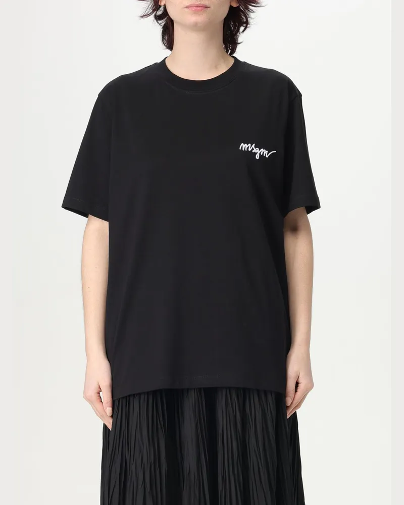 MSGM T-shirt damen Schwarz