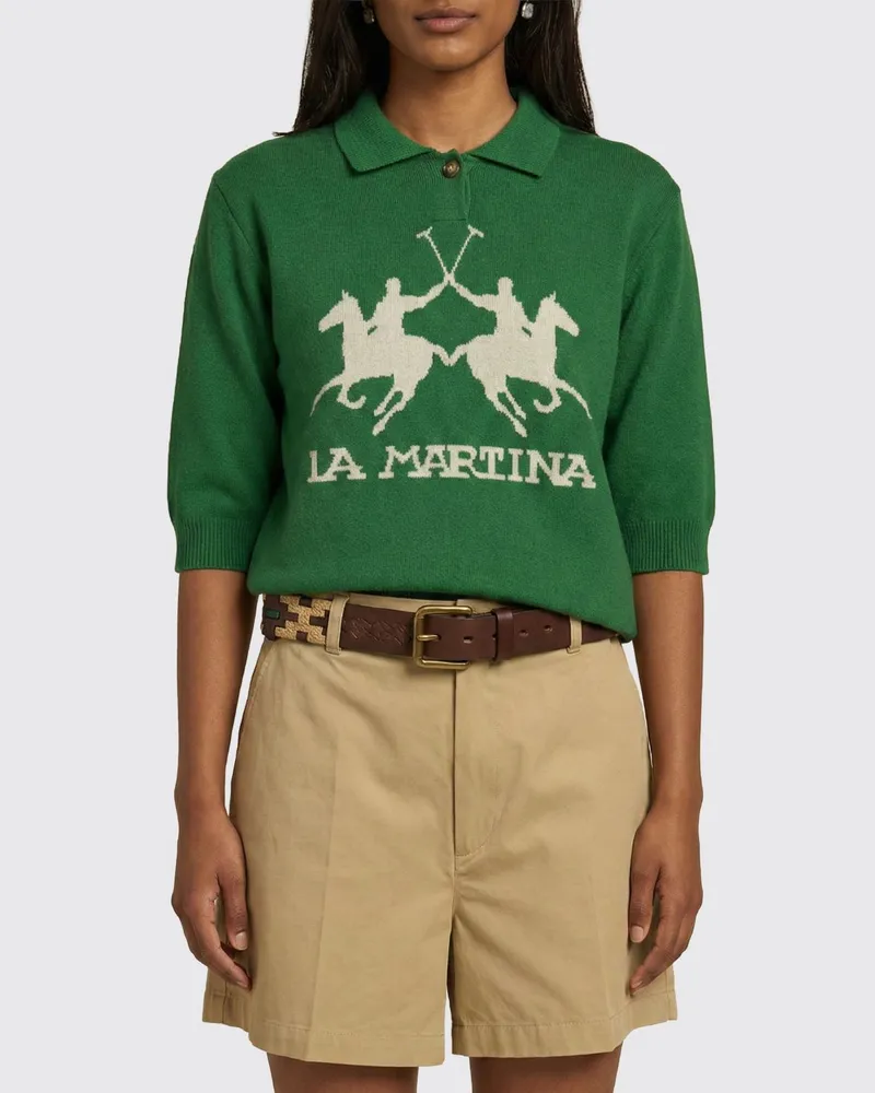 La Martina Pullover damen Grün