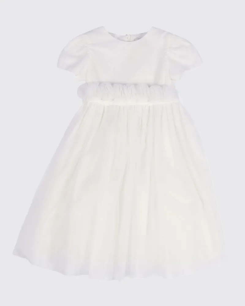 Il Gufo Kleid kinder Weiß