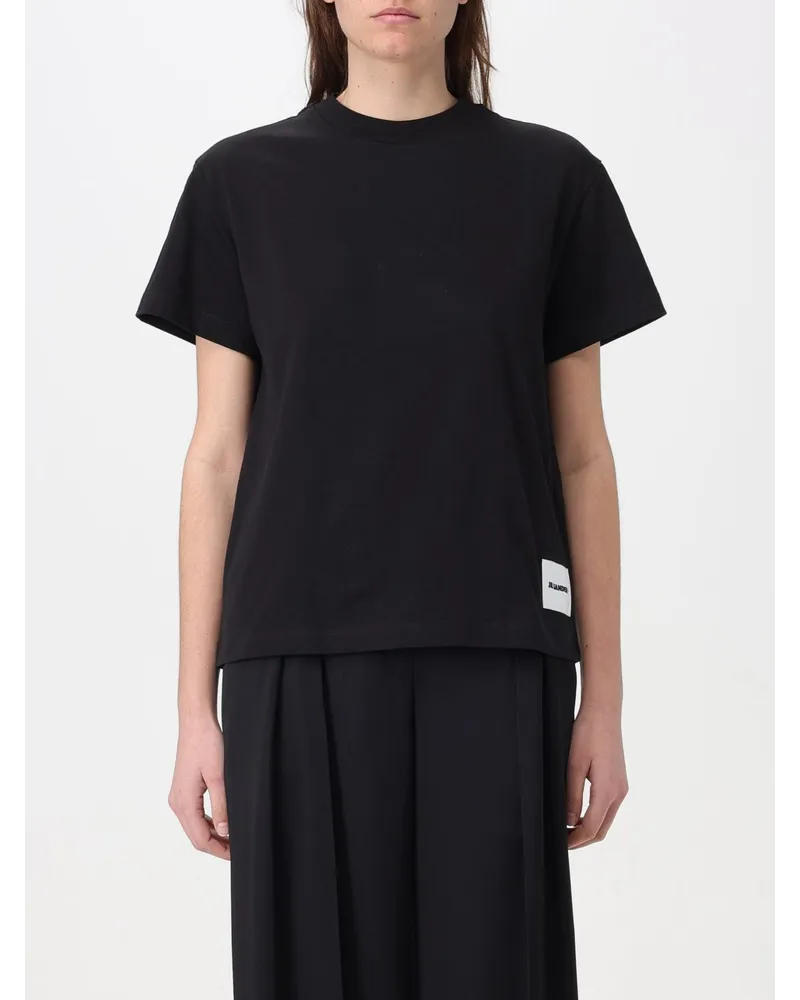 Jil Sander T-shirt damen Schwarz