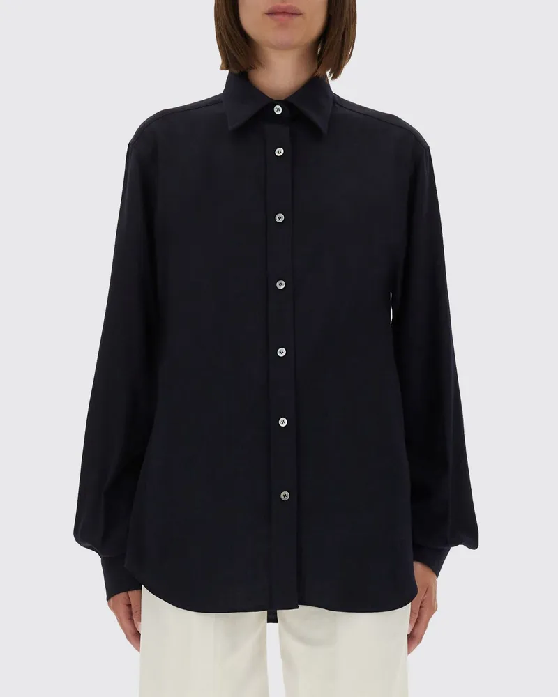 Moschino Hemdbluse damen Blau