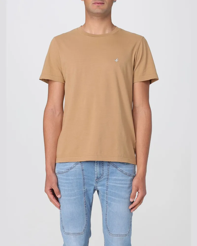 Brooksfield T-shirt herren Sand