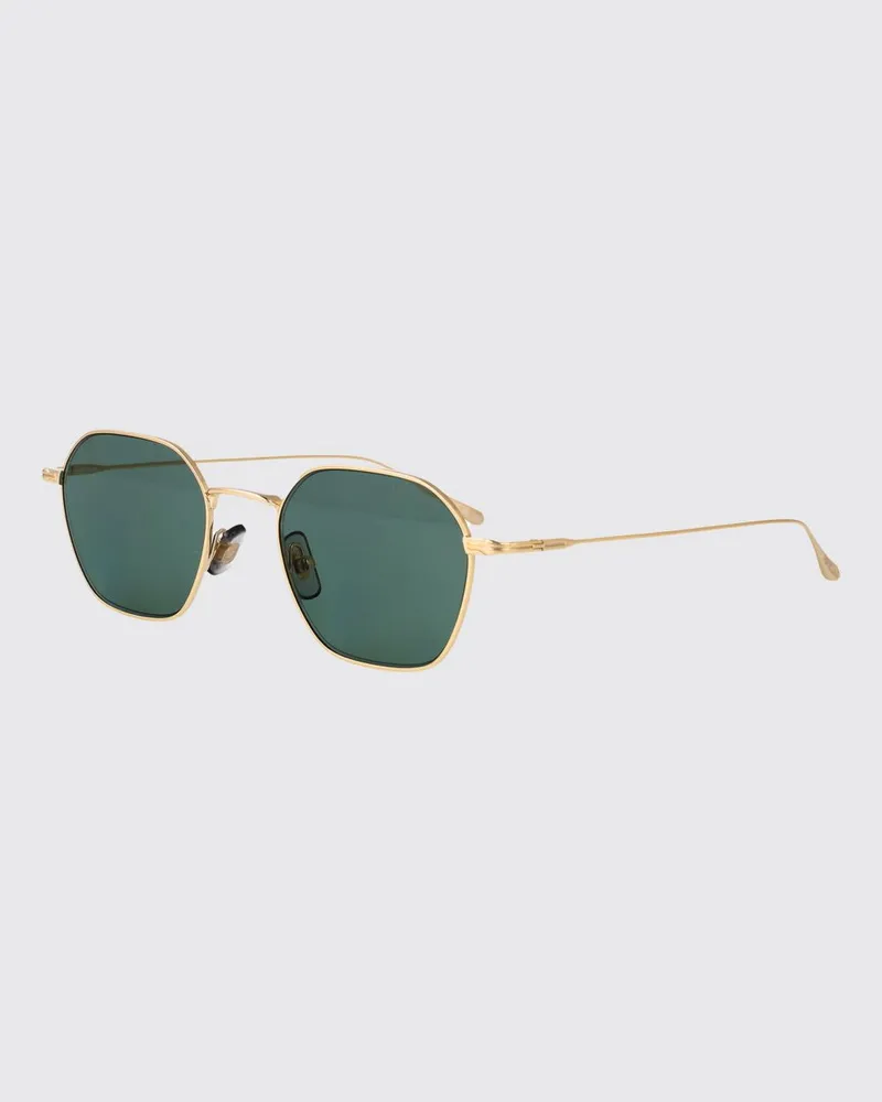 Montblanc MB0472S Sonnenbrille aus Metall Gold