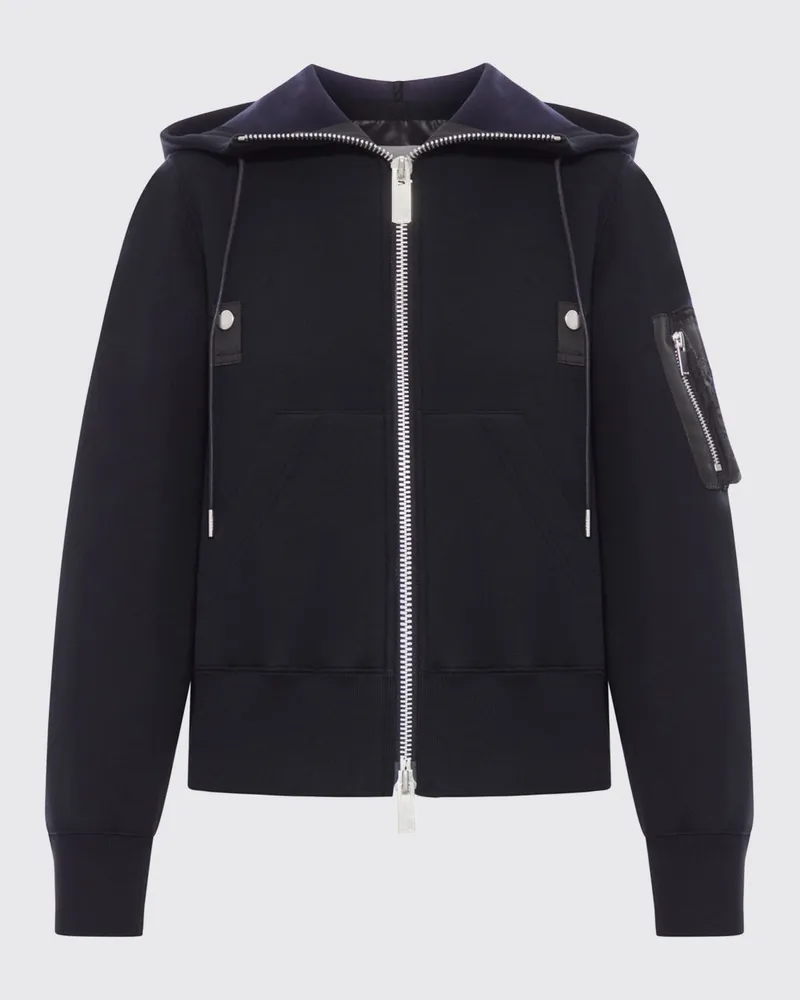 Sacai Sweatshirt damen Schwarz