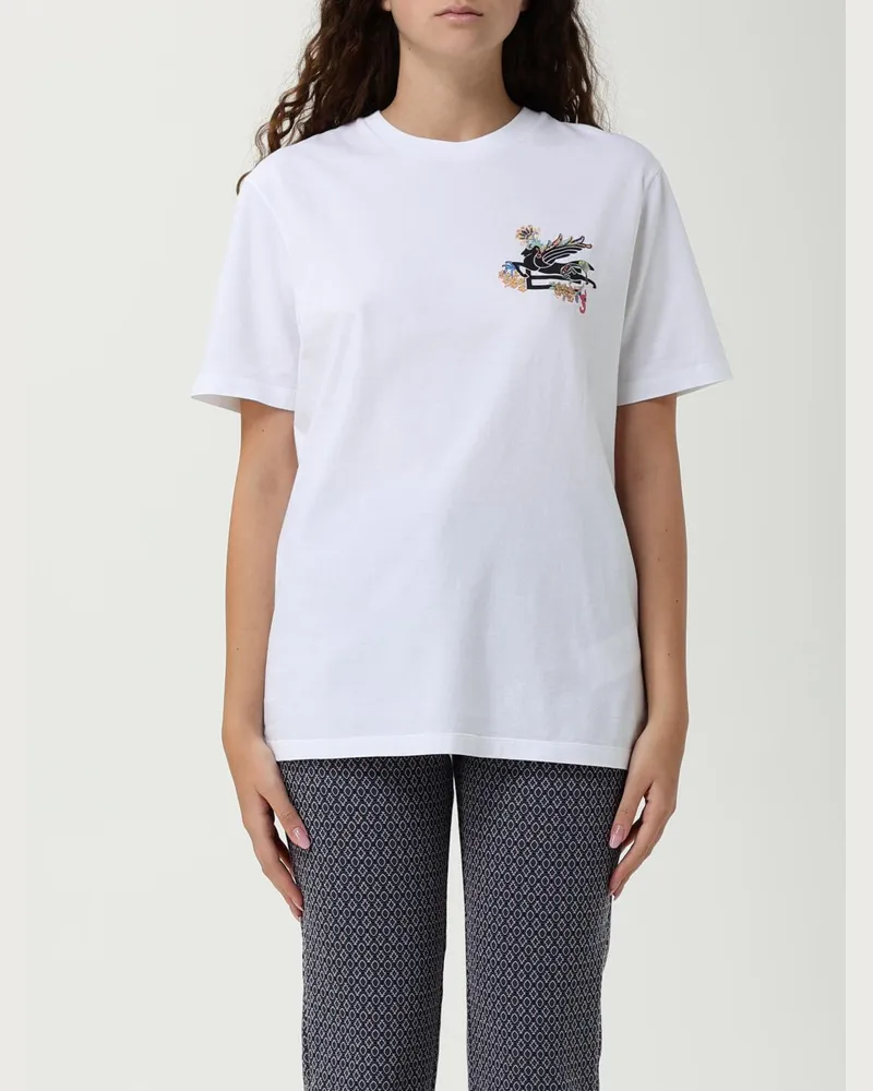 Etro T-shirt damen Weiß