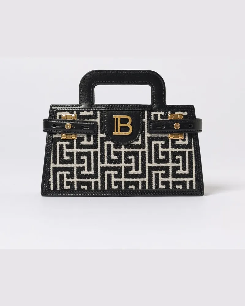 Balmain Schultertasche damen Schwarz