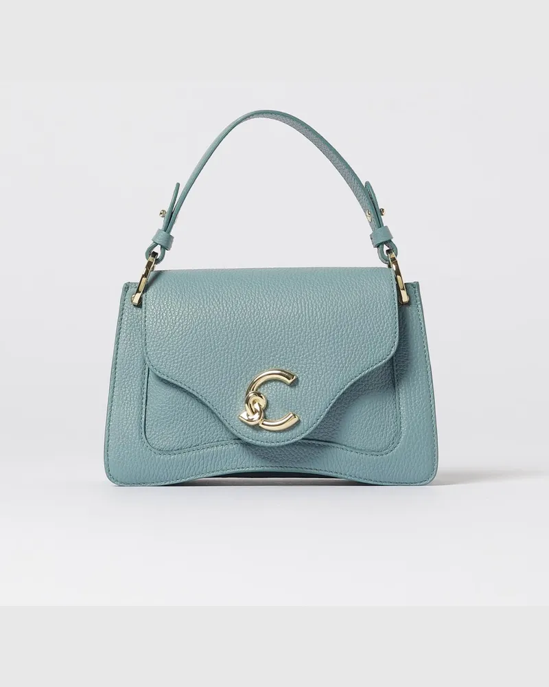 Coccinelle Schultertasche damen Hellblau