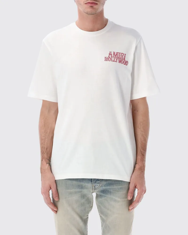Amiri T-shirt herren Ivory