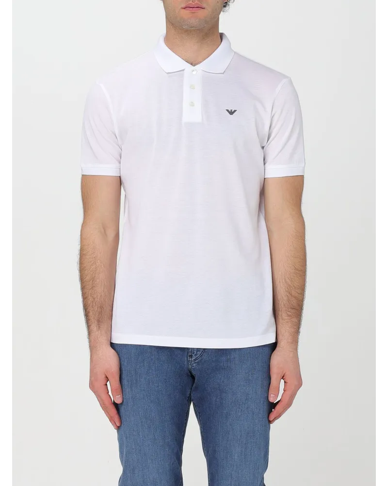 Emporio Armani Polo herren Weiß