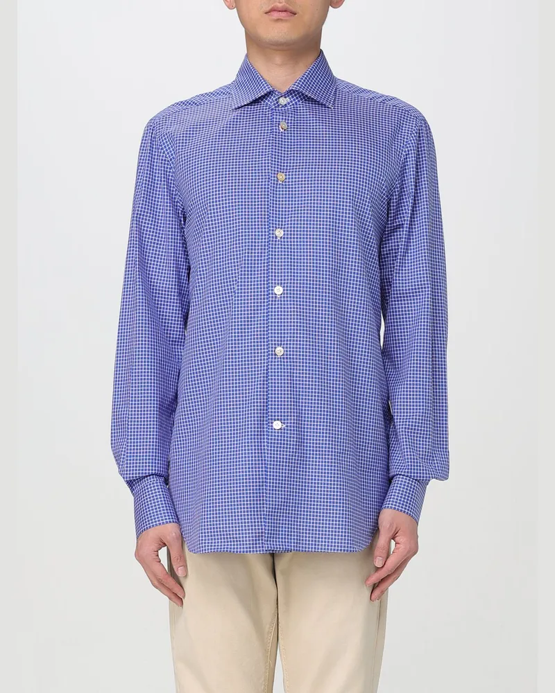 Kiton Pullover herren Blau