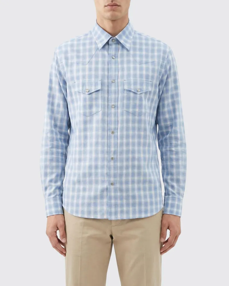 Tom Ford Hemd herren Blau