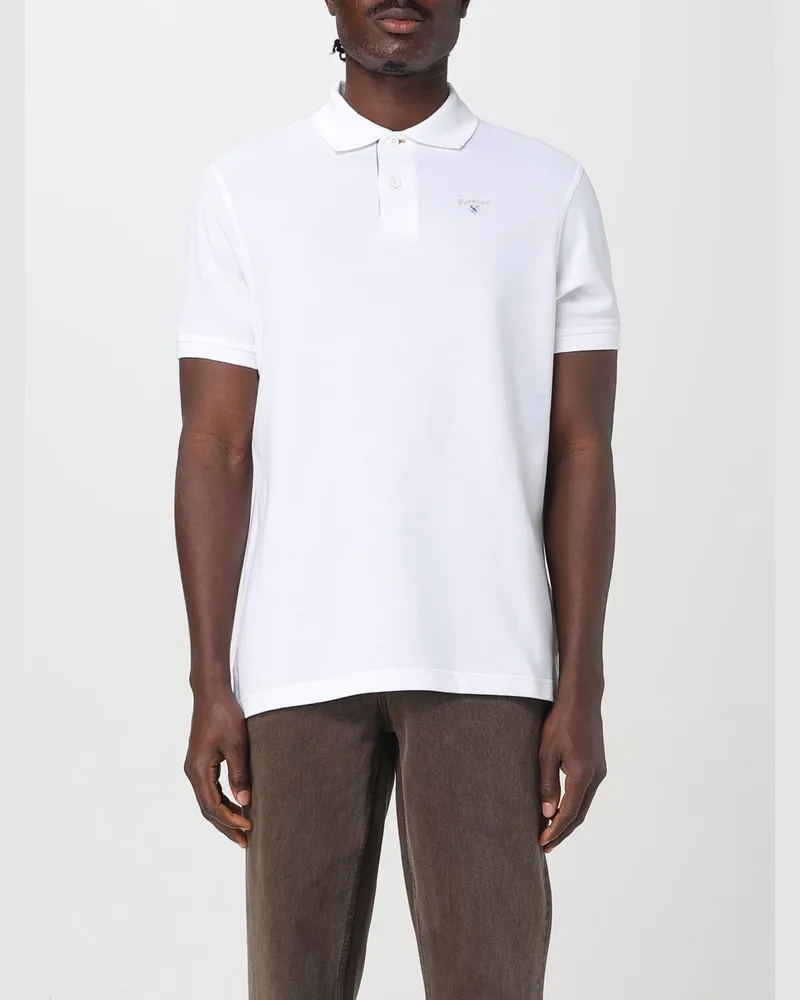 Barbour Polo herren Weiß