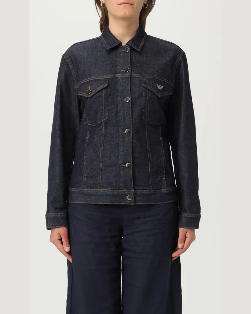 Emporio Armani Jacke damen Blau