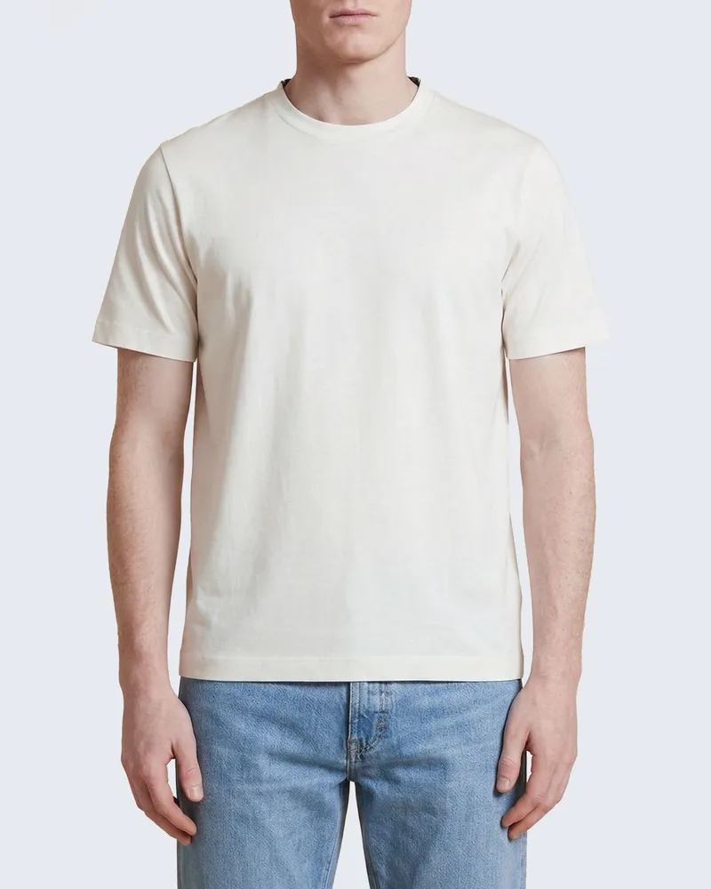 Canali T-shirt herren Weiß