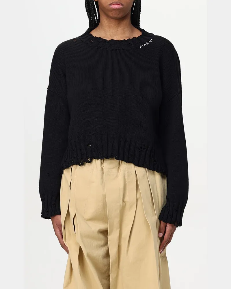 Marni Pullover damen Schwarz