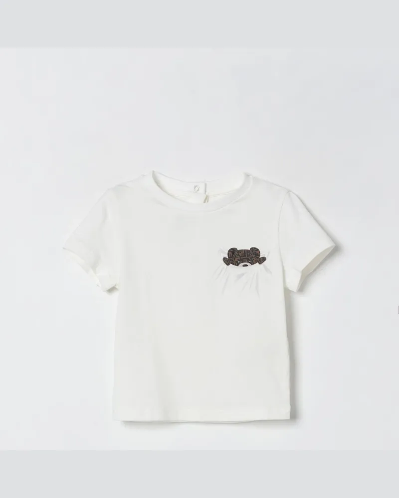 Fendi T-shirt kinder Weiß