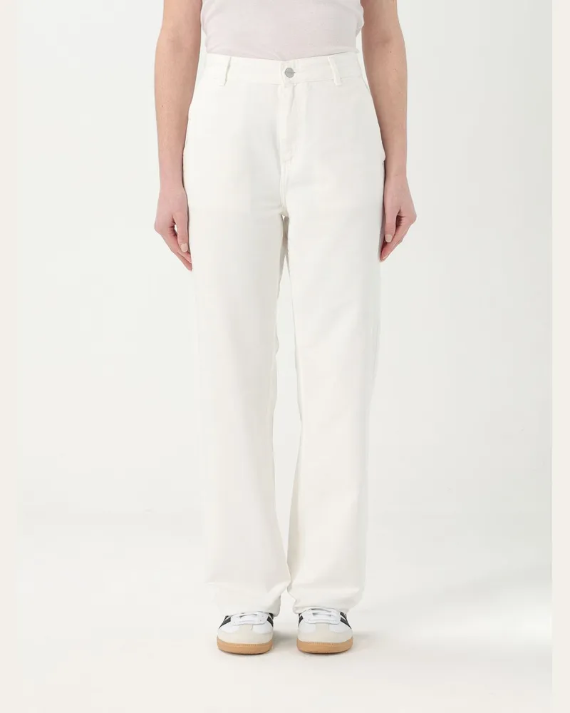 Carhartt WIP Hose damen Weiß