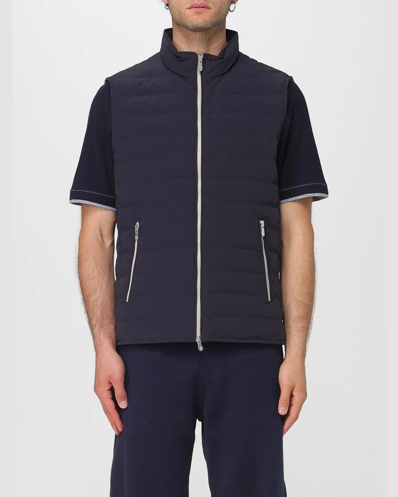 Brunello Cucinelli Jacke herren Blau