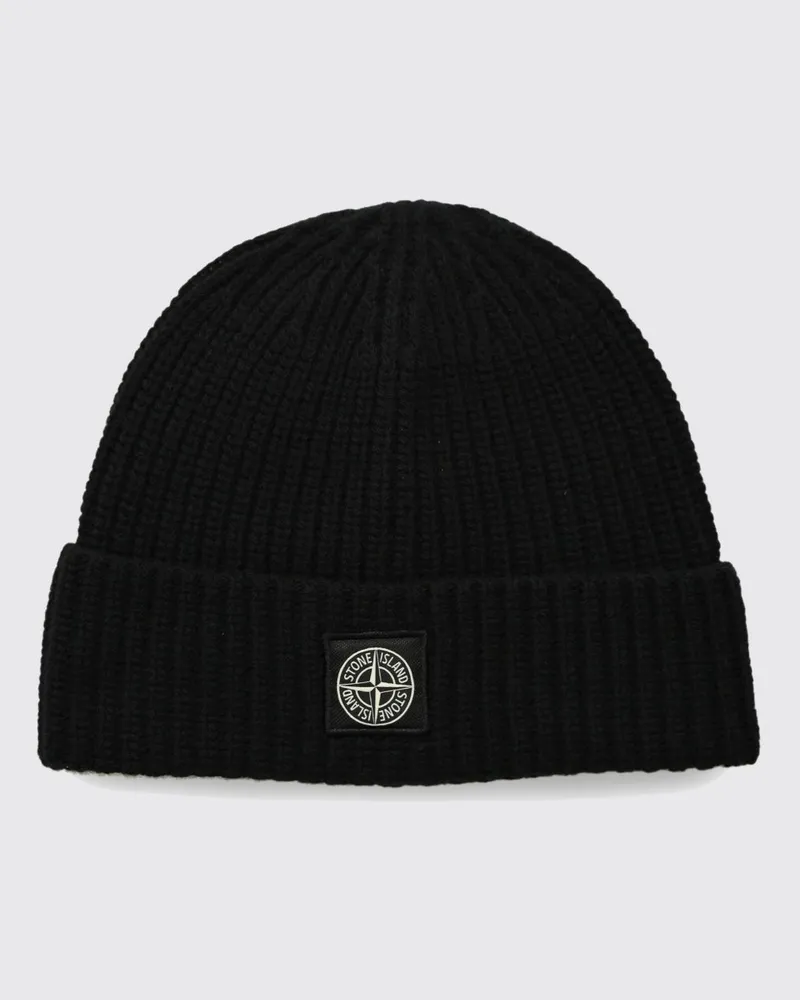 Stone Island Hut herren Schwarz