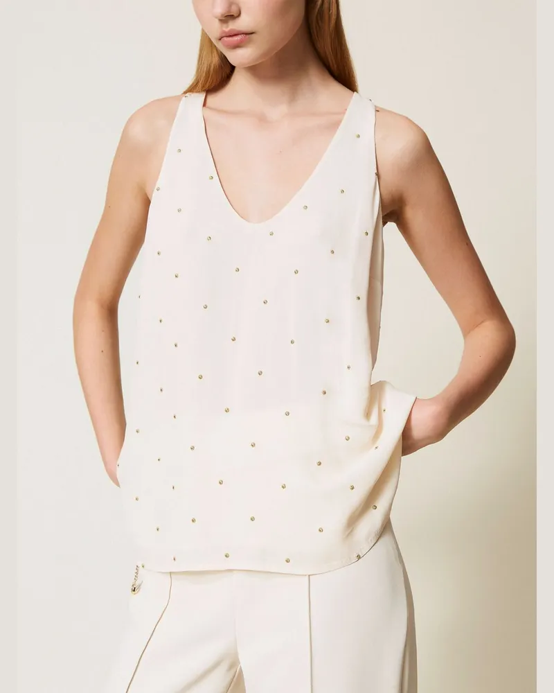 Twin-Set Top damen Yellow