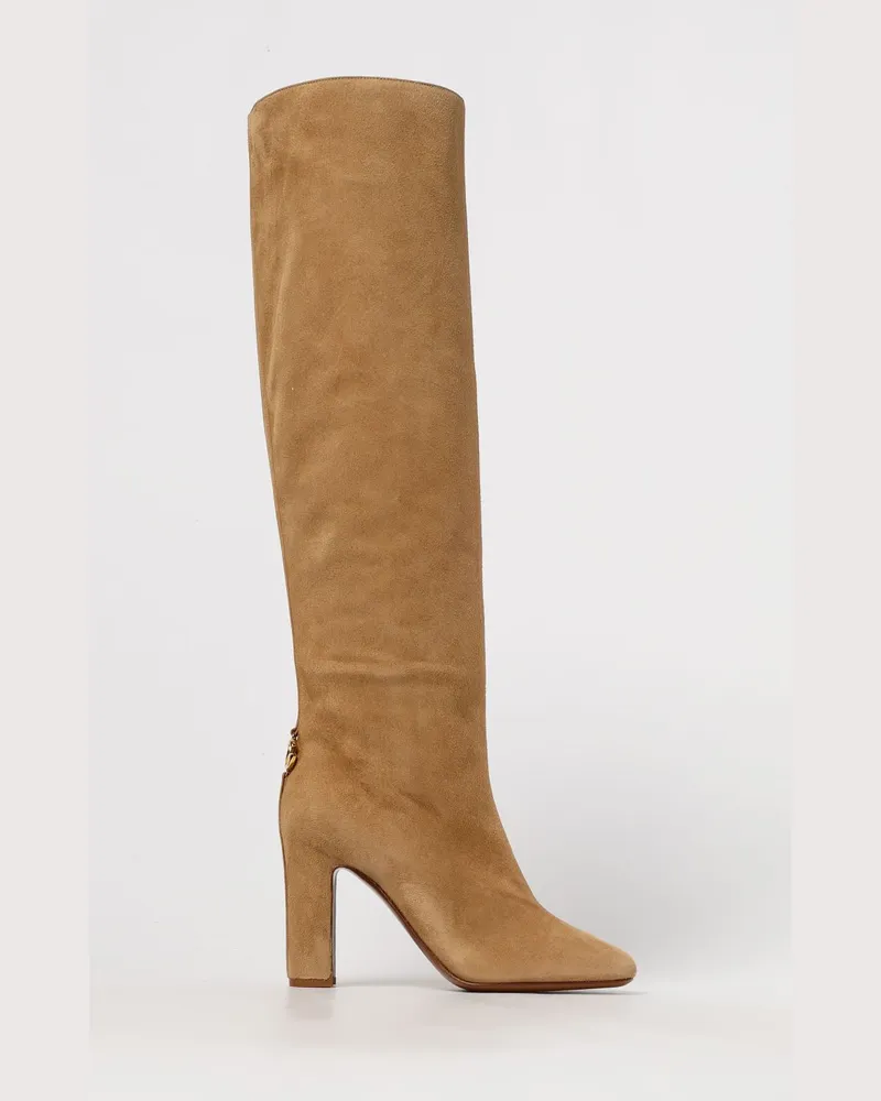 Dolce & Gabbana Flache stiefeletten damen Dolce & Gabbana Taubengrau