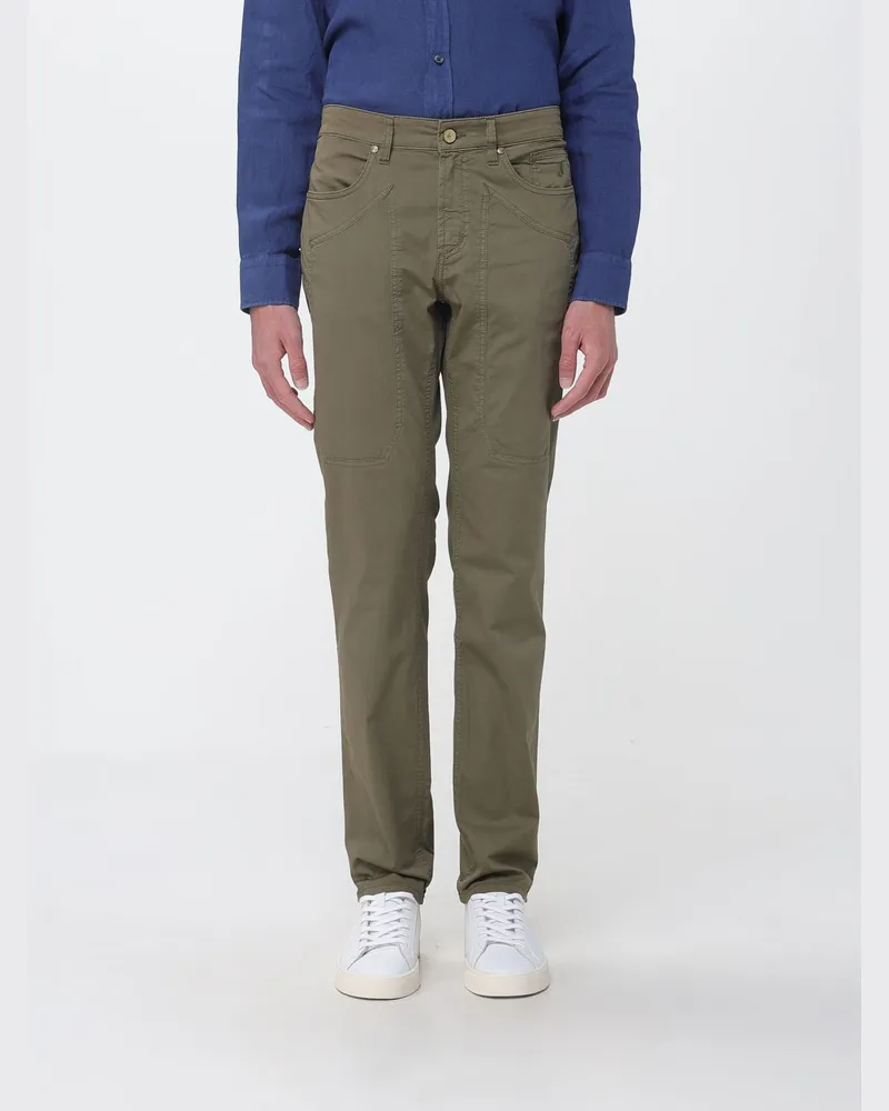 Jeckerson John Slim Fit Stretch-Baumwollhose Military