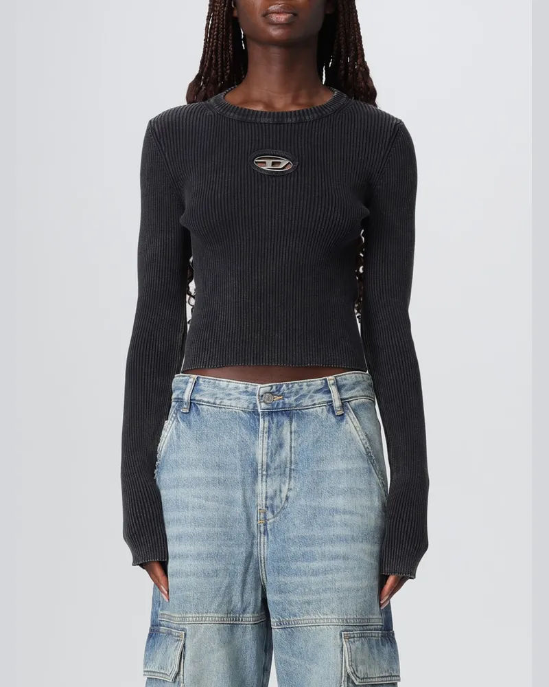 Diesel Pullover damen Schwarz