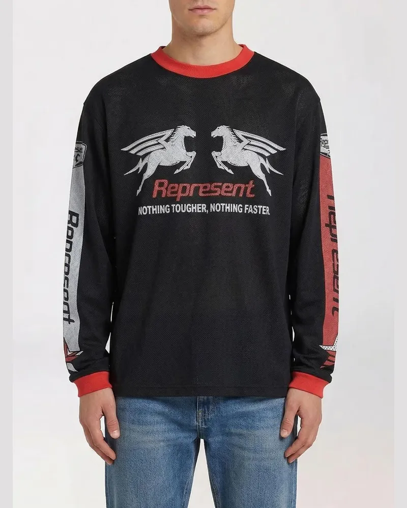 REPRESENT T-shirt herren Schwarz