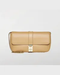 Ferragamo Schultertasche Camel