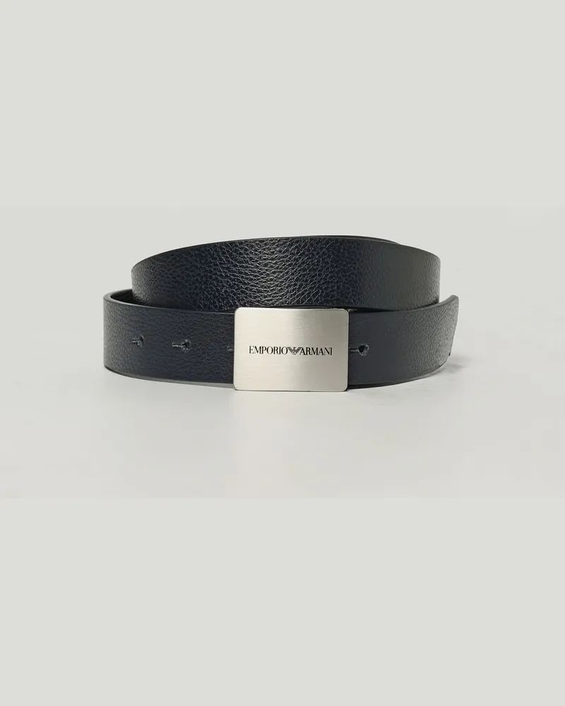 Emporio Armani Grtel herren Blau