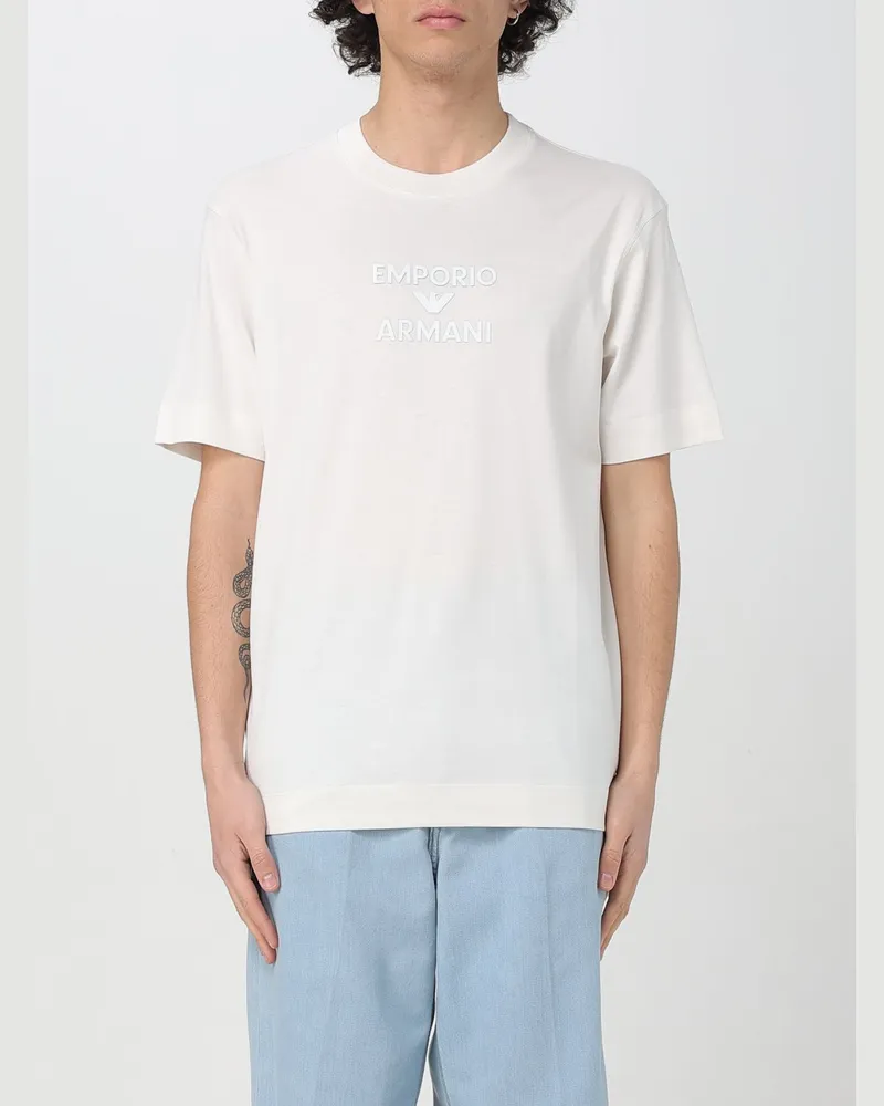 Emporio Armani T-shirt herren Weiß
