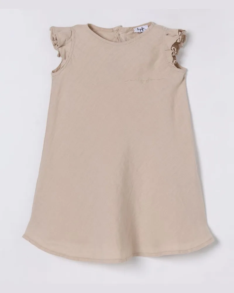 Il Gufo Kleid kinder Beige