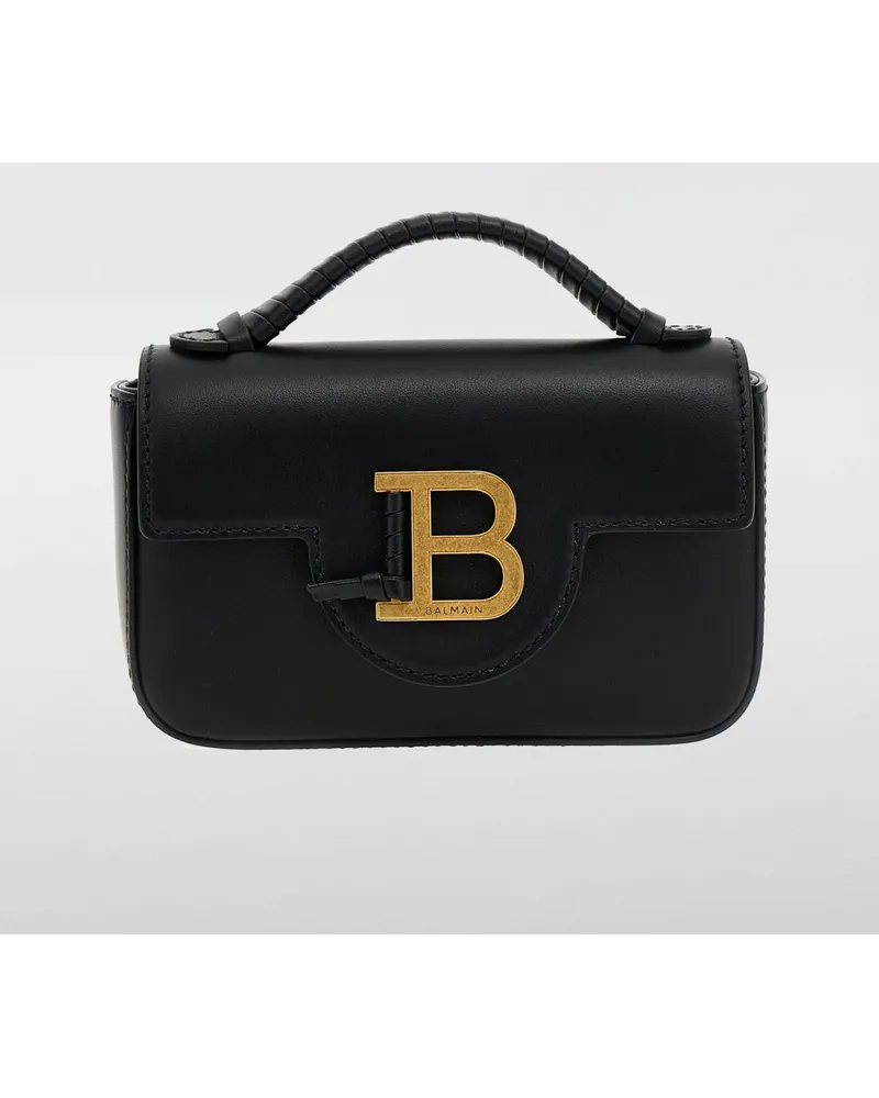 Balmain Schultertasche damen Schwarz