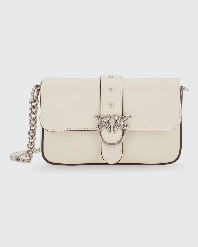 Pinko Schultertasche damen Weiß