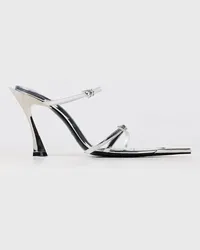 Thierry Mugler Schuhe Silber