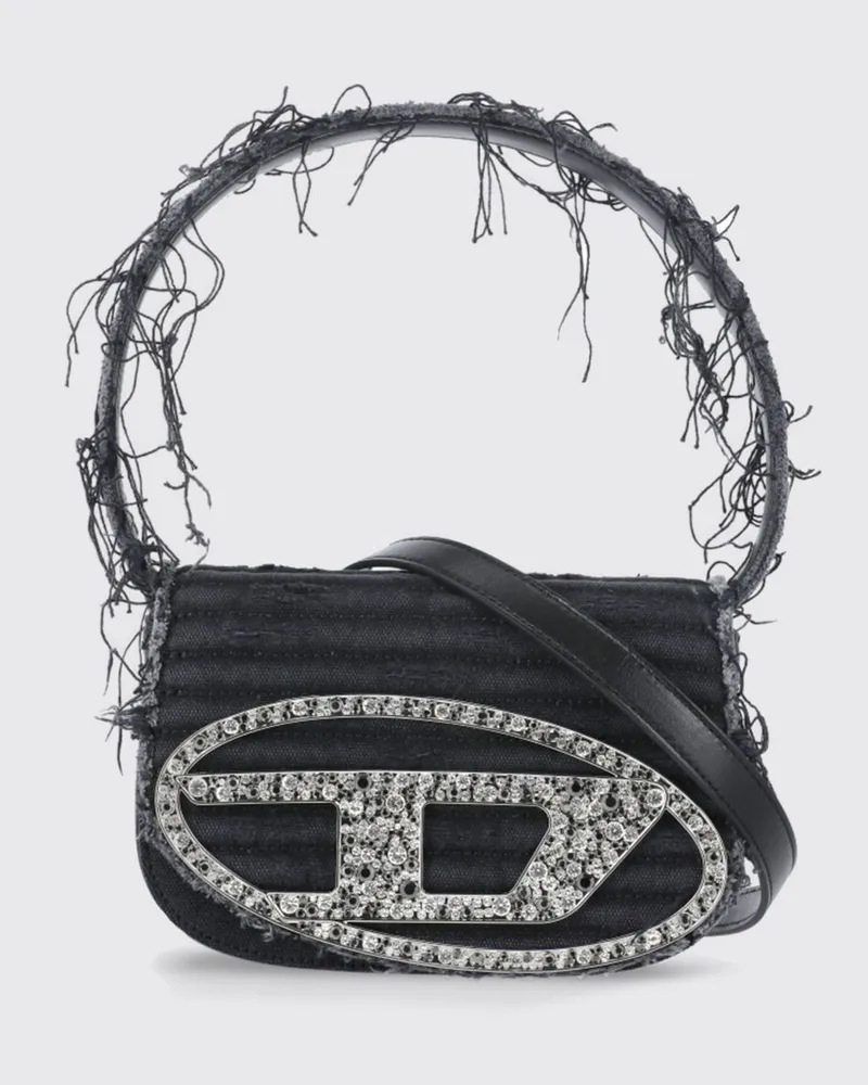 Diesel Schultertasche damen Schwarz
